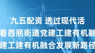 九五配资 透过现代活力园区，看西丽街道党建工建有机融合发展新路径