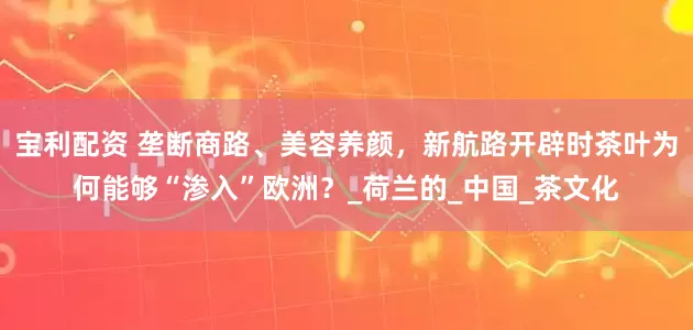 宝利配资 垄断商路、美容养颜，新航路开辟时茶叶为何能够“渗入”欧洲？_荷兰的_中国_茶文化