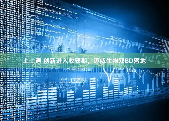 上上通 创新进入收获期，迈威生物双BD落地